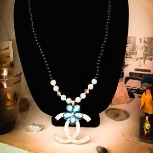 Jewelry - Chanel Logo Bead Necklace - Not Authentic. Jewelry - Chanel Logo Bead Necklace - Not Authentic.